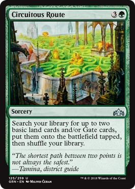 Magic MTG - Chemin sinueux - Les Guildes de Ravnica - MINT/NMINT - FR - Photo 1/1