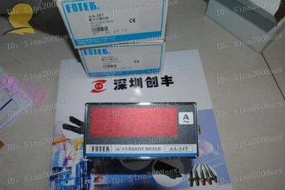 1pc Fotek AC   Meter AA-24T 3-1/2 Digit 30.0A DIN 48x96 Acc ±0.2% #D8