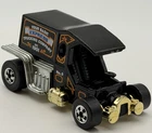 Vintage 1976 Hot Wheels Black T-Totaller Blackwall with tampo, Hong Kong NM