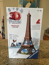 Ravensburger Mini 3D Eiffel Tower 54 Piece Jigsaw Puzzle