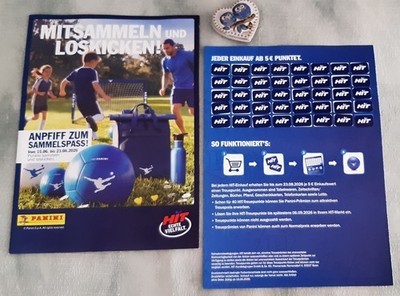 HIT ''Panini''  Treue-Bonuspunkte 40 Prämien Punkte ''Sammeln & Loskicken'' Set 1