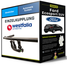 Abnehmbare Anhängerkupplung für FORD Ecosport SUV 11.2017-jetzt Westfalia NEU