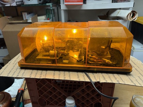 Target Tech Amber Federal Signal Highlighter Light Bar W/3 Covers- SAE-WW3-93