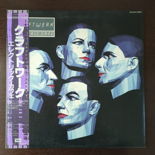 KRAFTWERK ELECTRIC CAFE EMI EMS91205 Japan Japan VINYL LP PROMO - Foto 5 di 10