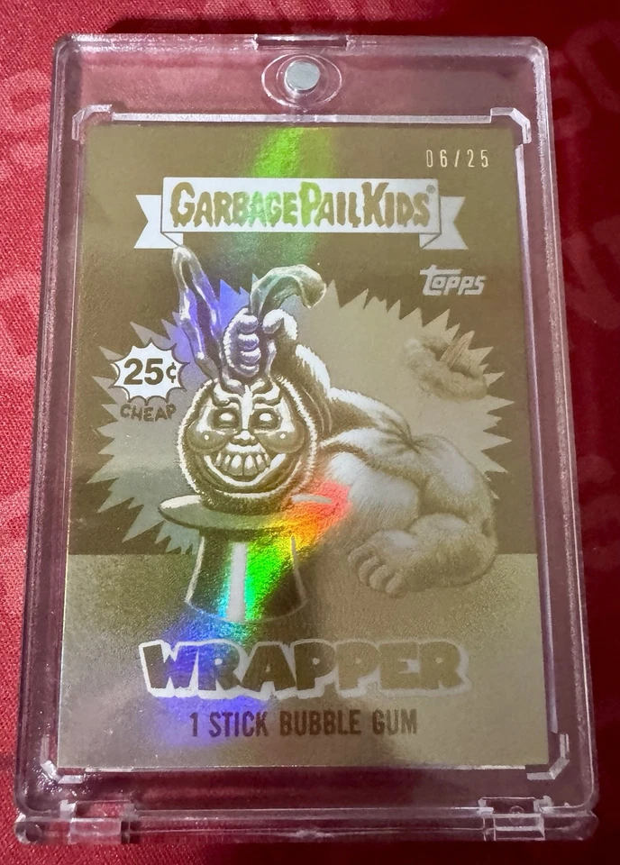 GARBAGE PAIL KIDS INTERGOOLACTIC MAYHEM WAVE 1 GOLD WRAPPER CARD #2 (06/25) - Image 4 of 4