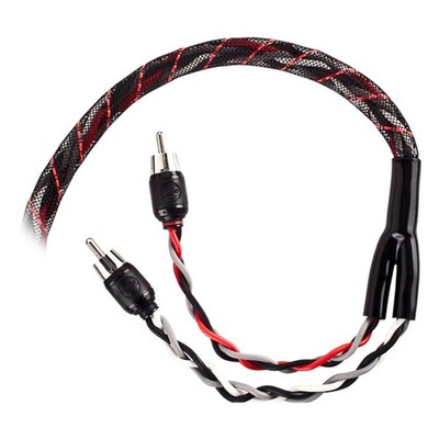 T-Spec v12 Series 6' 2-Channel Audio RCA Cable w High Quality Braided Jacket