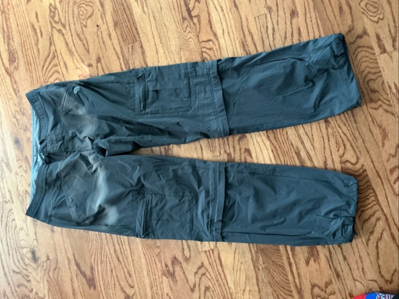 Mountain Hardwear Pants Womens 10x32 Dynama Regular Fit Convertible Hiking
