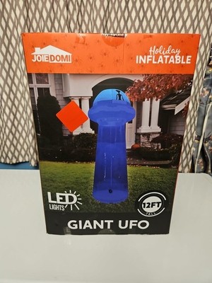 12 Ft Joiedomi Holiday Giant UFO Inflatable With LED Lights