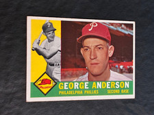 1960 Topps George "Sparky" Anderson #34 - No Creases - EX/NM
