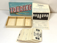 Touring: Parker Brothers Automobile Card Game 1937  1958 Vintage COMPLETE