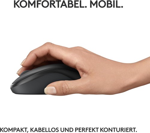 Logitech M240 Silent Bluetooth Mouse, Wireless, Compact, Portable, Smooth Tracki - Picture 7 of 10