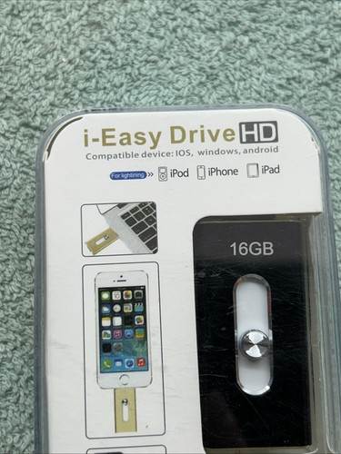 I – Easy Drive HD 16 GB External Memory Expansion IOS, Windows, Android-Black - Bild 6 von 6