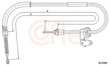 COFLE Bremsseil Seilzug Feststellbremse 10.4300 für MINI R53 R52 R50 Cooper One