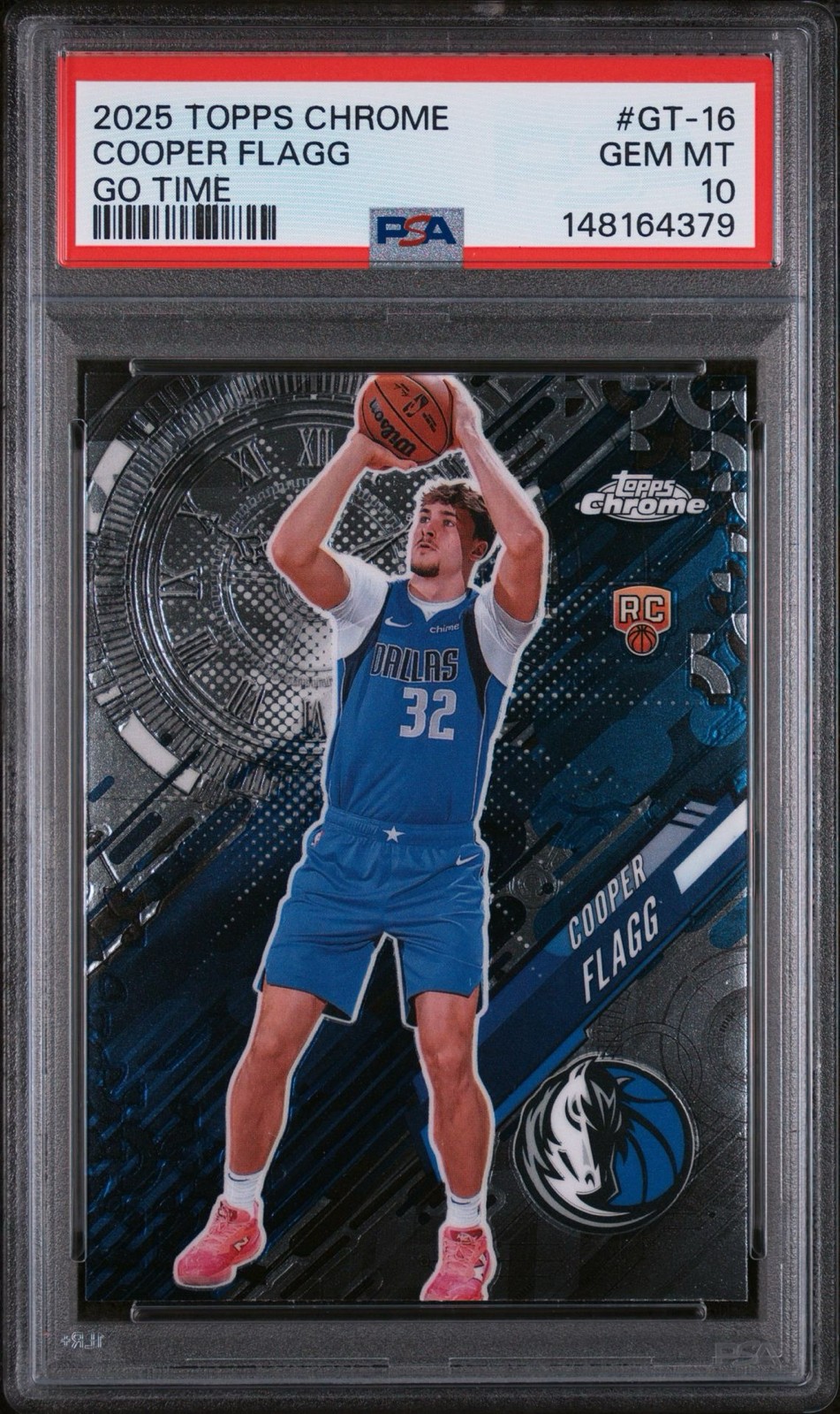 2025-26 Topps Chrome - Go Time Cooper Flagg #GT-16 (RC) PSA 10