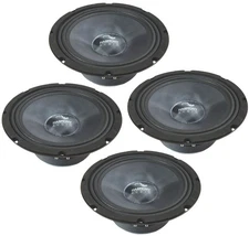 Harmony Audio HA-CMB8 Car Stereo Cabron Midbass Midrange 8" Speakers - 2 Pairs