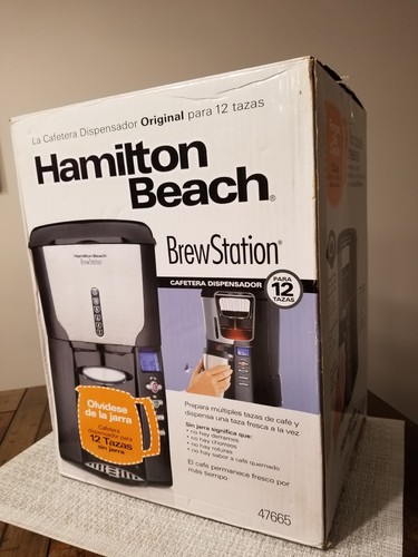 Hamilton Beach Brew Station 12 Cup Coffeemaker New In Box Model 47665 - Picture 3 of 10