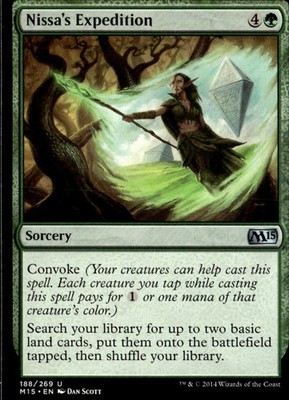 Magic 2015 (M15) #188 Nissa's Expedition