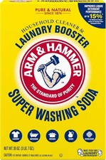 Arm & Hammer Super Washing Soda Detergent Booster & Household Cleaner, 55oz. 0.13 per gallon