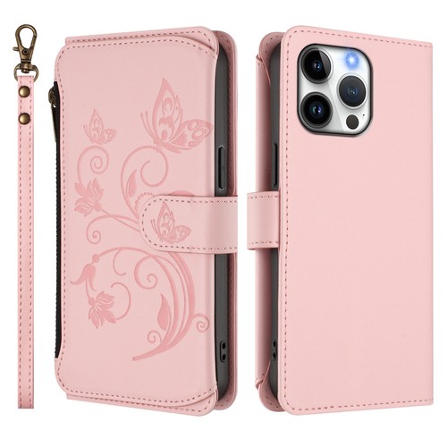 For Various Phone Zipper Leather Card Wallet Bag Case Flip Stand Cover Fashion - Picture 2 of 25