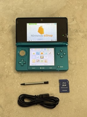Nintendo 3DS Console Blue Edition With Charger US SELLER Very Good Condition