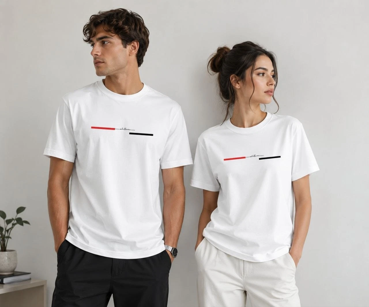 STILFIGER Men's White Unisex T-Shirt Pure Cotton Round Neck Half Sleeve 3XL