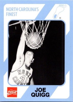 1989-90 Collegiate Collection/Coca-Cola North Carolina's - Joe Quigg