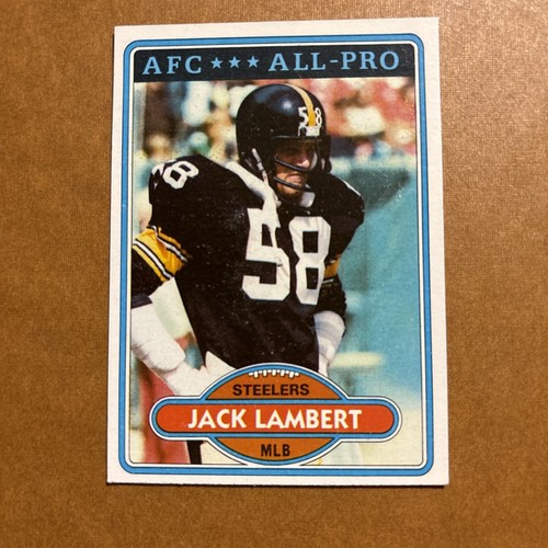 1980 Topps - Jack Lambert #280 Pittsburgh Steelers