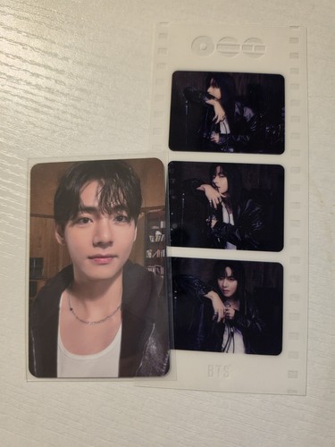 BTS - V OFFICIAL ARIRANG ROOTED IN MUSIC VERSION PHOTOCARD + FILM SET