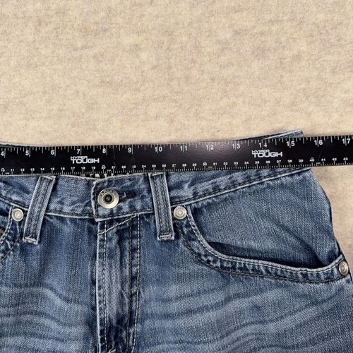 Ariat M4 Low Rise Boot Cut Jeans Herren 32x36 Western Denim Cowboy passt *31x34* - Bild 12 von 16