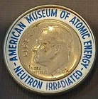 1967 Neutron Irradiated CuNi Clad Dime From The American Museum of Atomic Energy