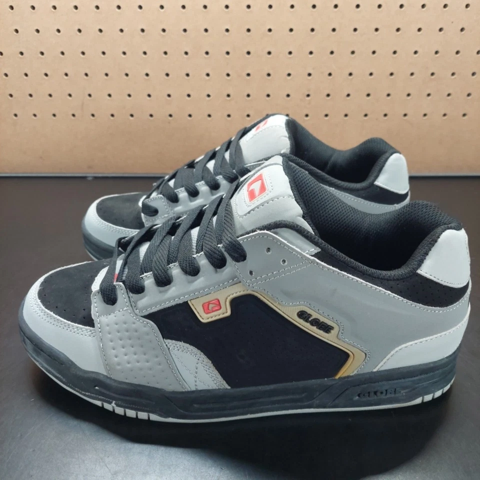 Zapatos de skate GLOBE Scribe talla 11 negro gris Foto 3 de 4