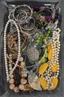 3lbs All Wearable Vintage/Now Nice Costume Jewelry Lot Wear Resale Repurpose R20