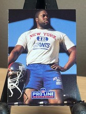 1991 Pro Line Portraits - #171 William Roberts New York Giants