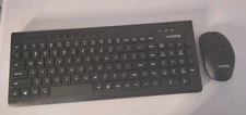  Wireless Keyboard and Mouse Combo 2.4GHz Wireless Technology US Victsing PC184A