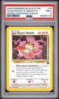PSA 9 2000 Team Rocket's Meowth 18 Black Star Promo Pokemon Card - Mint!