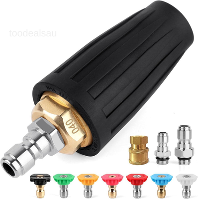 #ad Turbo Nozzle Pressure Washer 4000 PSI 360°Rotating Power Washer Black $39.22