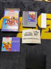 Mickey Mousecapade (Nintendo Entertainment System NES) CIB W/mail in Authentic