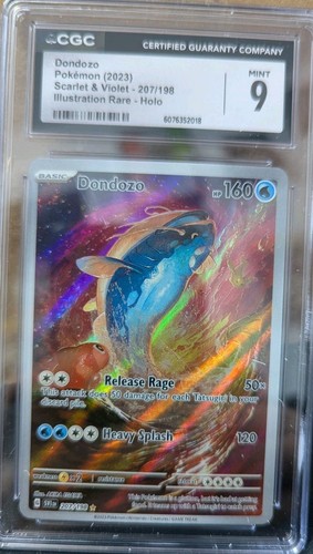 Dondozo graded CGC 9 for sale on eBay