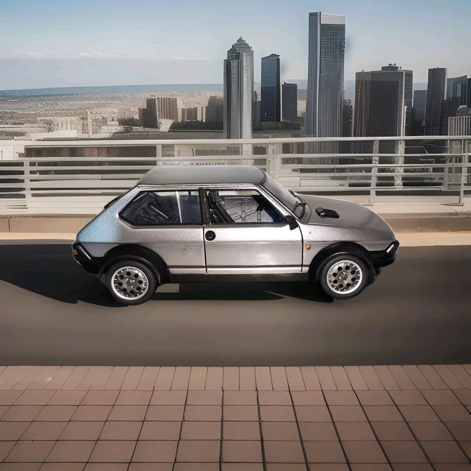 fiat Ritmo Abarth 1/24 Burago Modificata - Immagine 4 di 4