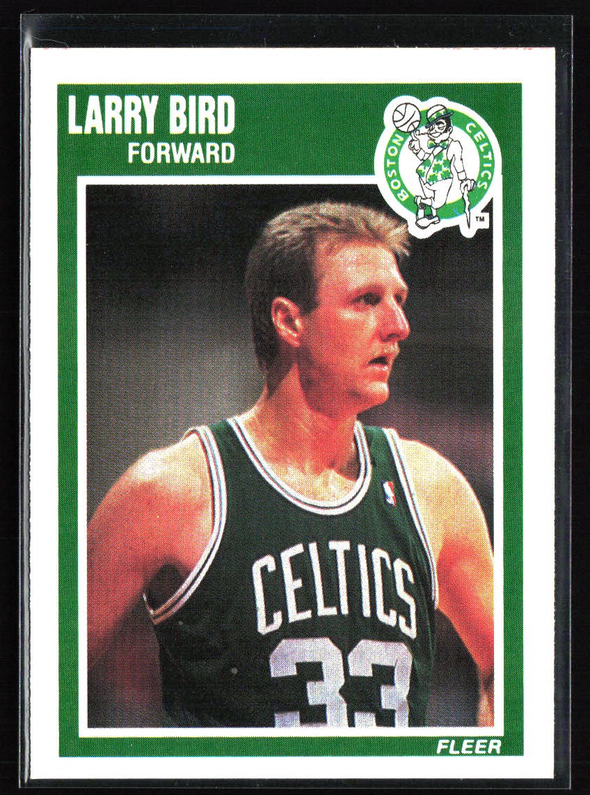 1989-90 Fleer #8 Larry Bird