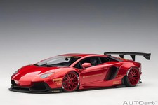 1:18 Lamborghini Aventador Liberty Walk LB-Works -- Red Metallic -- AUTOart 7910