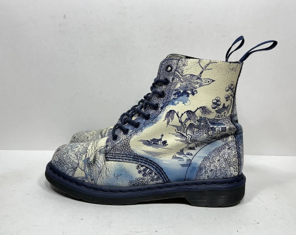 Botas de cuero Dr. Martens 1460 cristal sauce porcelana china para hombre 10/mujer 11 Foto 4 de 4