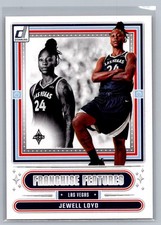 Jewell Loyd 2025 Donruss WNBA #9 Las Vegas Aces Franchise Features