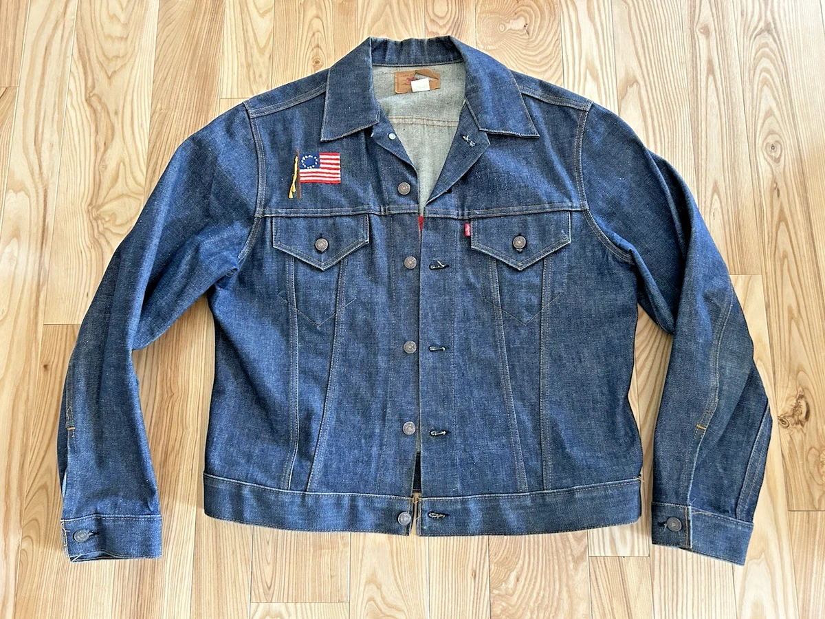 90s Levi's 70505-0217 Made in USA サイズ38 LEVI's 70505 0217 Type 3 Denim Trucker Jacket 1990's Pre-LVC Big E