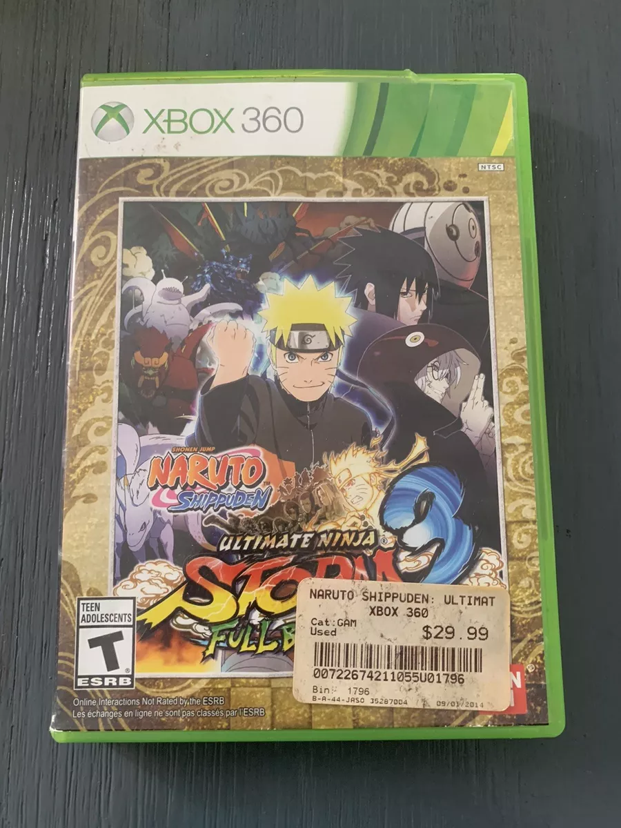 Xbox 360 - Naruto Shippuden: Ultimate 3 Full Burst Bandai Namco