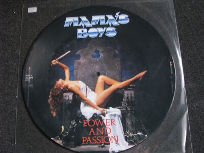 Mama´s Boys-Power and Passion Picture LP-1985 UK-Jive Records-HIP 24