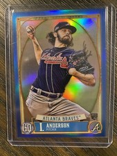 2021 Gypsy Queen Box Topper Chrome Blue Refractor /99 Ian Anderson Rookie RC