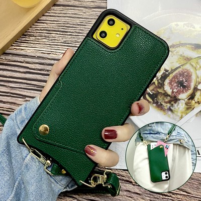 iphone 12 pro crossbody wallet case