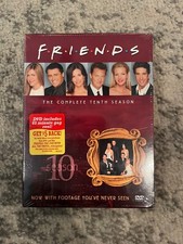 Friends - The Complete Tenth 10th Season DVD, 2005, 4-Disc Box Set NEW SEALED