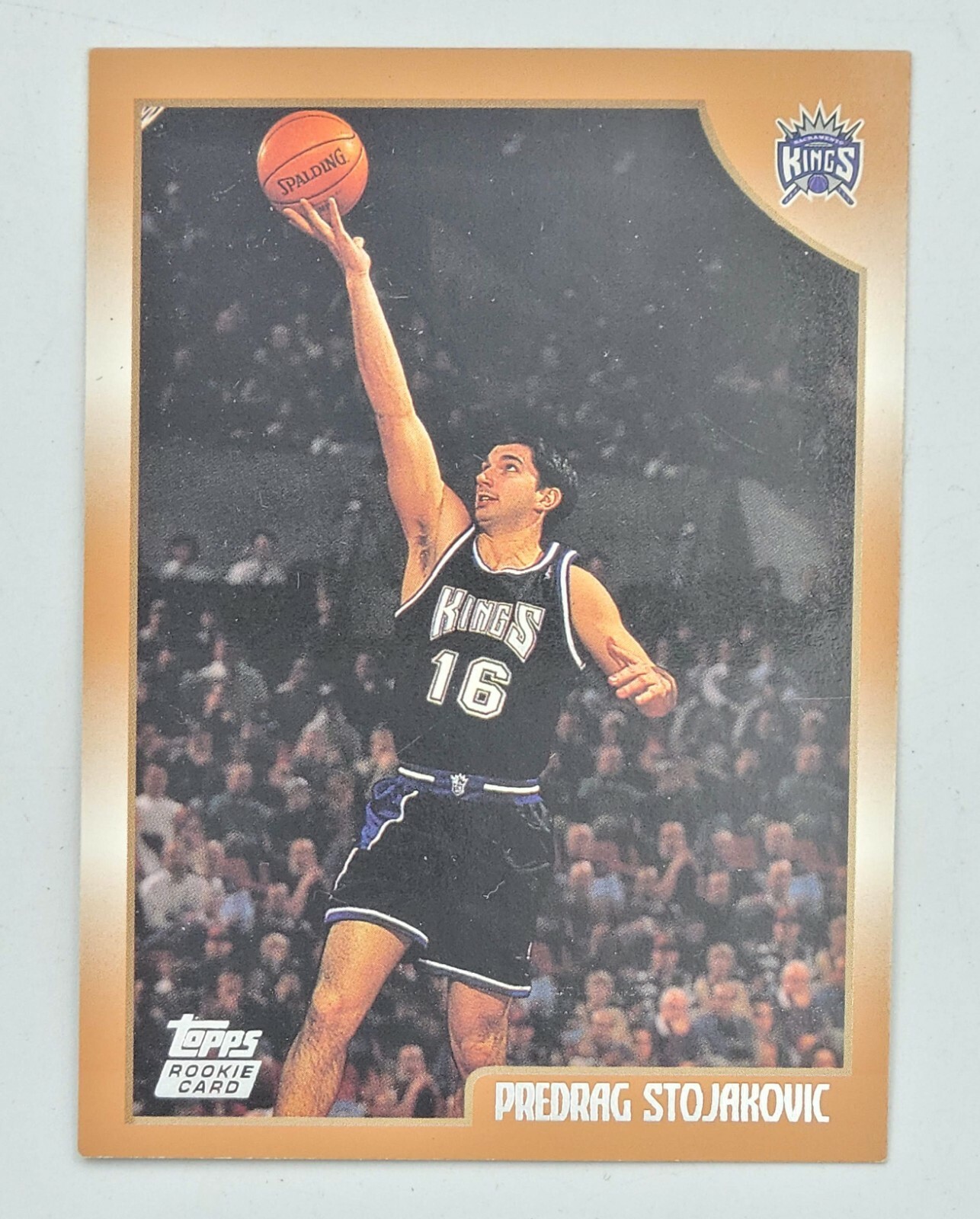 Predrag Stojakovic 1998-99 Topps Chrome Rookie Card #201